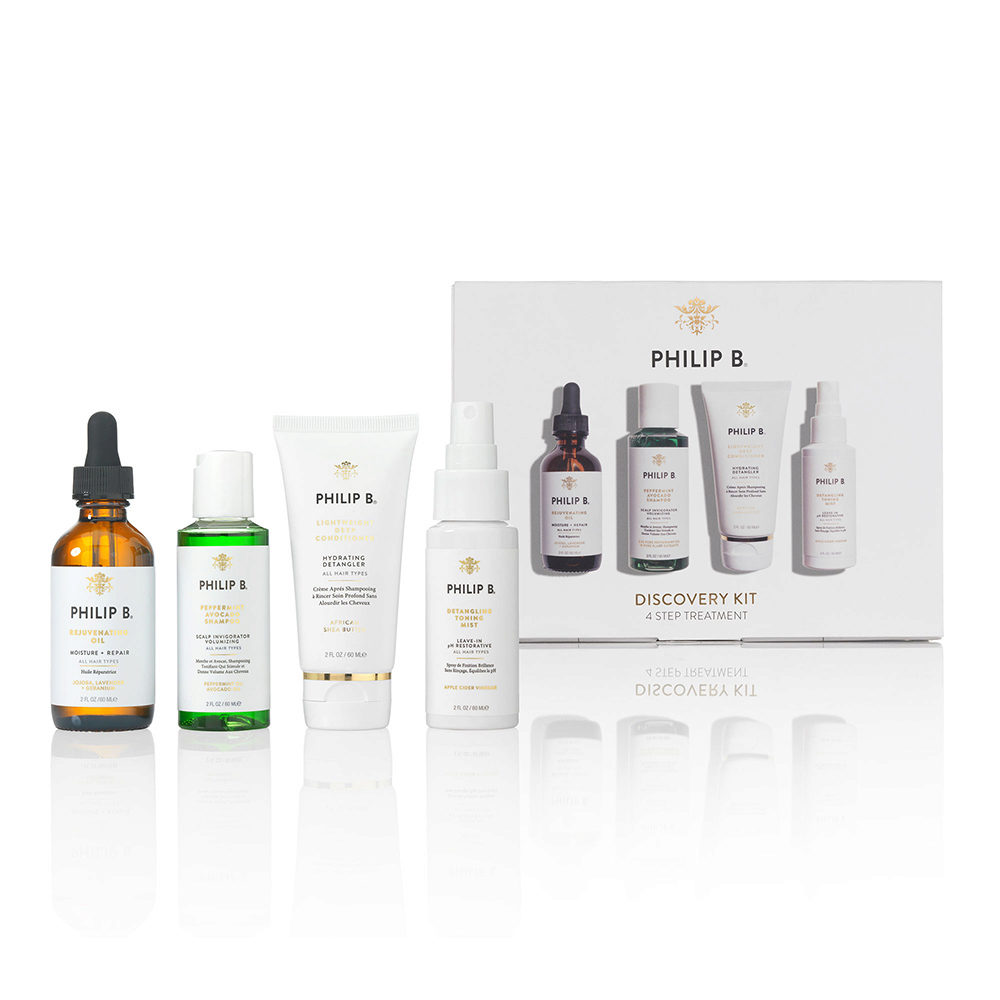 Philip B 4 Step Treatment Discovery Kit - kit illuminante