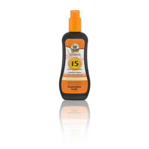 Australian Gold SPF15 Spray Oil Sunscreen 237ml - spray protezione solare