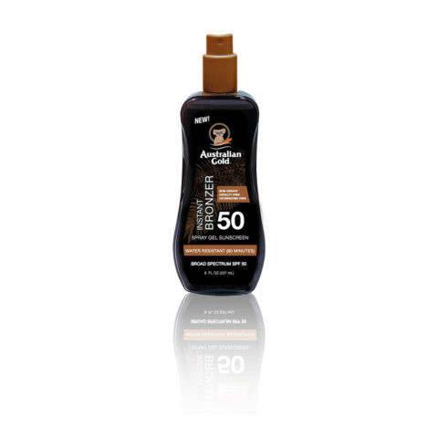 SPF50 Spray Gel Sunscreen 237ml - spray protezione con autoabbronzante