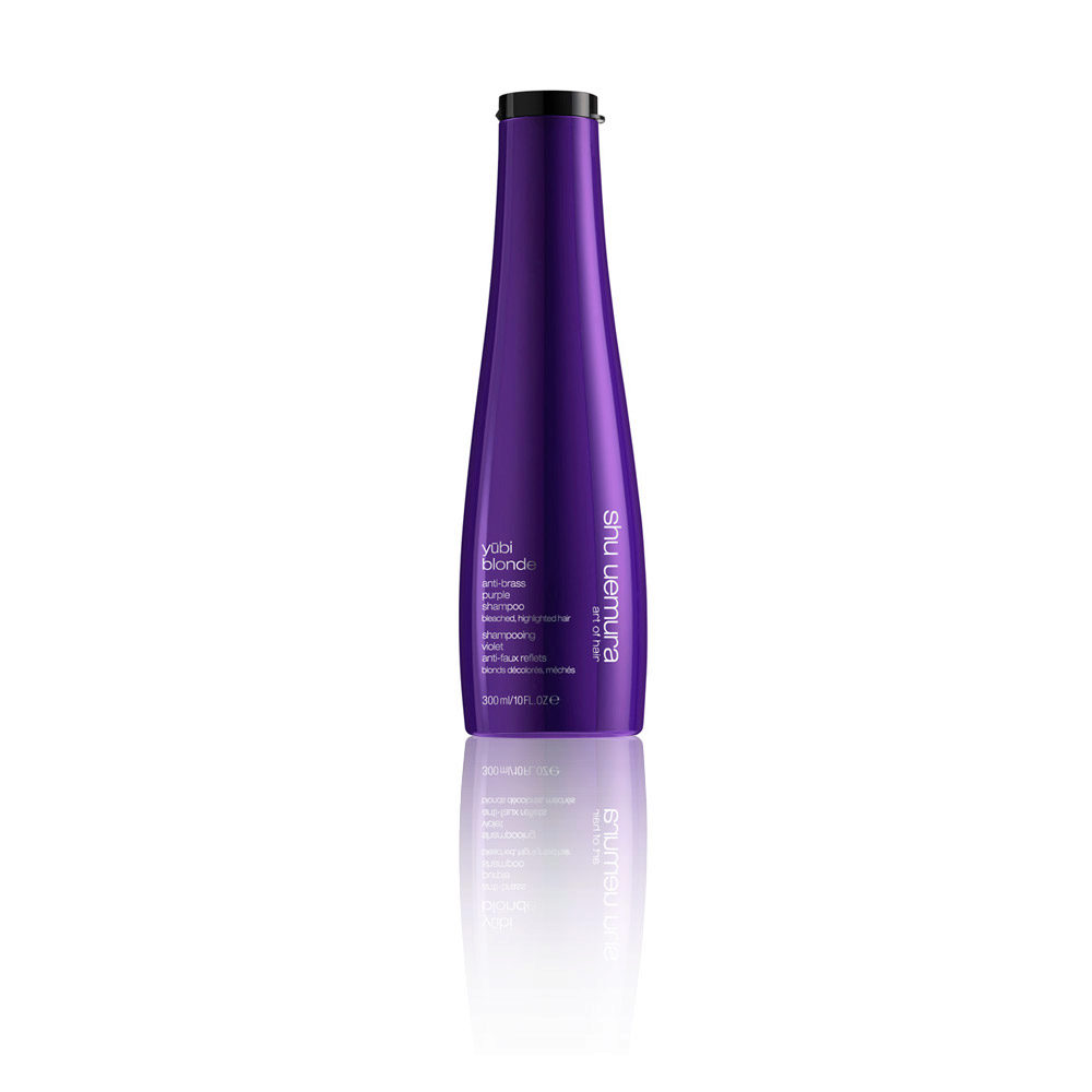 Shu Uemura Yubi Blonde Anti-Brass Purple Shampoo 300ml - shampoo antigiallo per capelli biondi