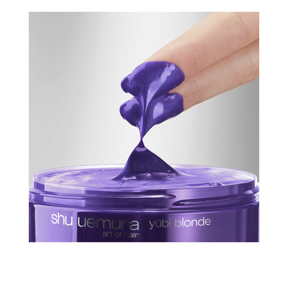 Shu Uemura Yubi Blonde Anti-Brass Purple Balm 200ml - maschera antigiallo per capelli biondi