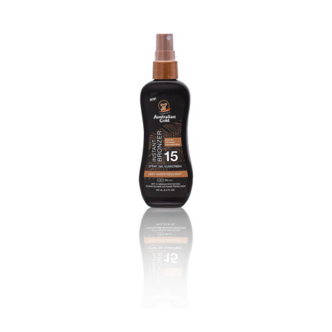 SPF15 Instant Bronzer Spray Gel Sunscreen 100ml - cosmetico solare anti-age