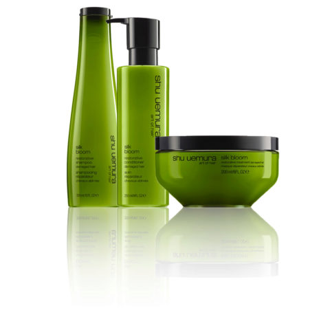 Silk Bloom Shampoo 300ml Conditioner 250ml Masque 200ml