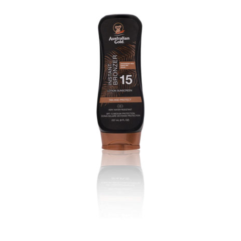 SPF15 Instant Bronzer Lotion Sunscreen 237ml - protezione solare con autoabbronzante