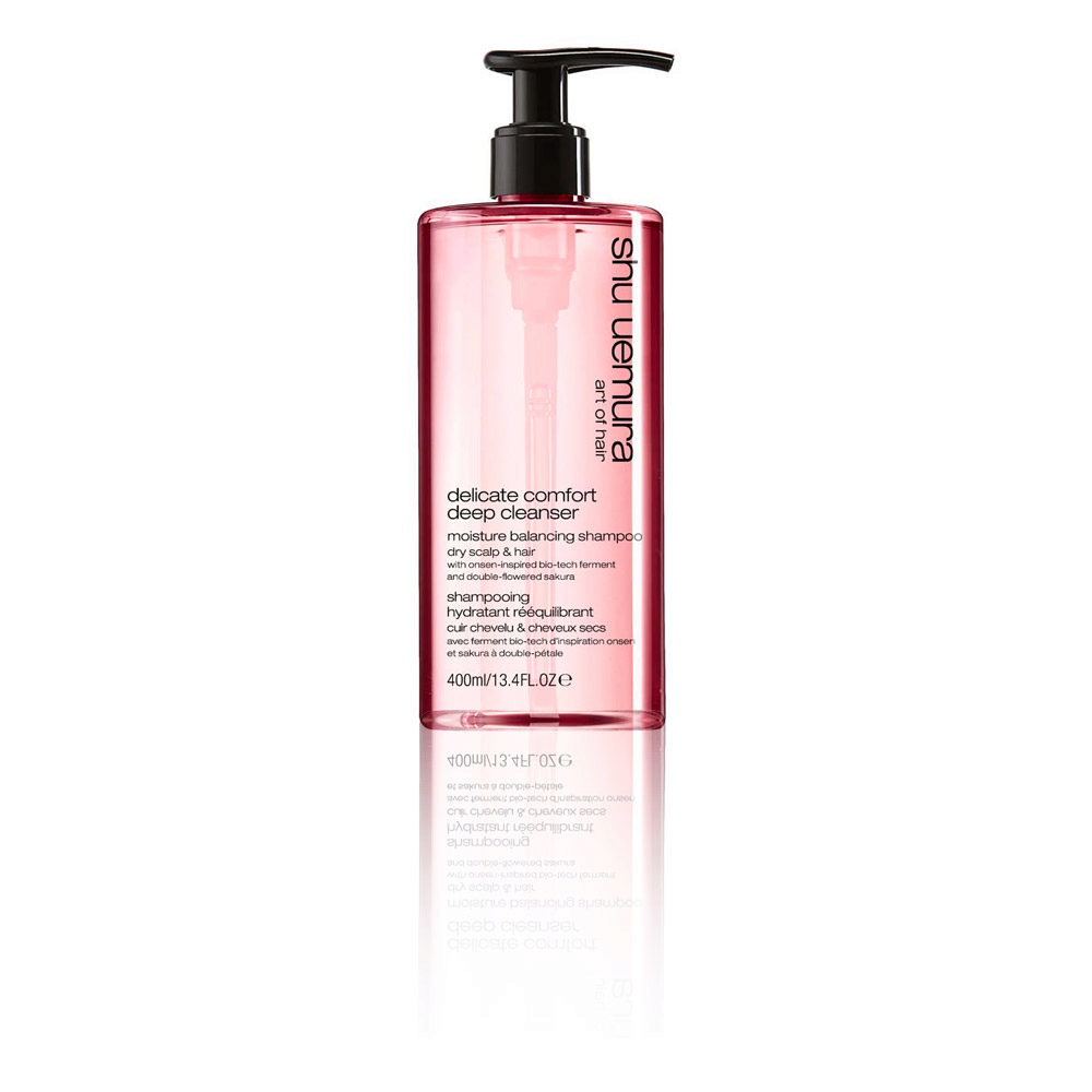 Shu Uemura Deep Cleansers Delicate Comfort Shampoo 400 ml - shampoo per capelli e cute secca