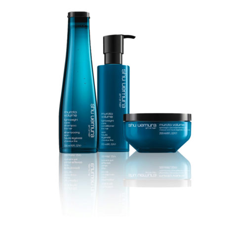 Muroto Volume Shampoo 300ml Conditioner 250ml Masque 200ml