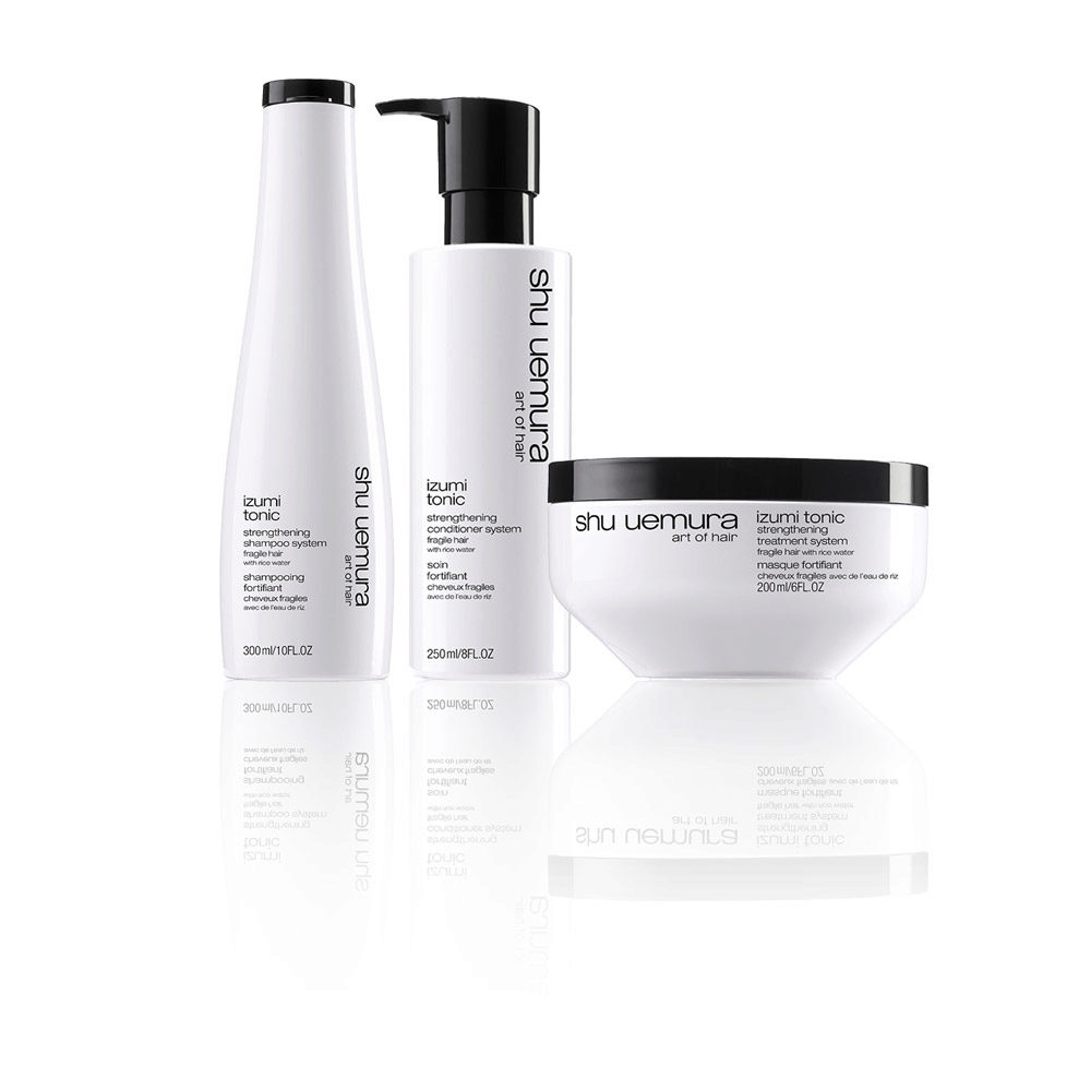 Shu Uemura Izumi Tonic Shampoo 300ml Conditioner 250ml Mask 200ml