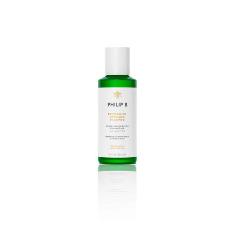 Peppermint Avocado Shampoo 60ml - shampoo volumizzante cute grassa