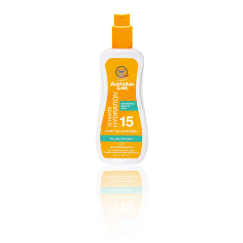 SPF15 Ultimate Hydration Spray Gel Sunscreen 237ml - protezione solare