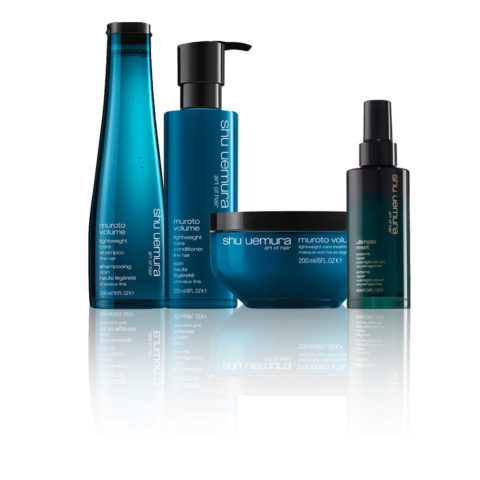 Shu Uemura Muroto Volume Shampoo 300ml Conditioner 250ml Masque 200ml Serum 90ml